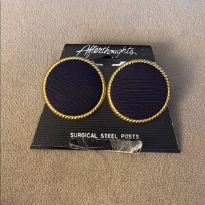 🌻 New Afterthoughts Nautical Look Post Earrings
